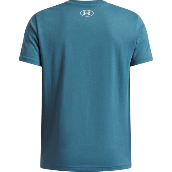 Under Armour - T-Shirt für Jungen, kurzärmlig (Blau) - Image 3