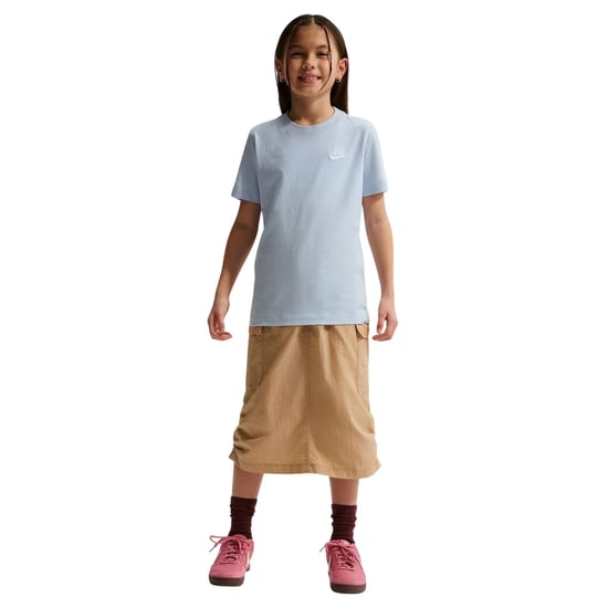 Nike - "Futura" T-Shirt für Kinder, Regulär (Hortensien-Blau) - Image 2