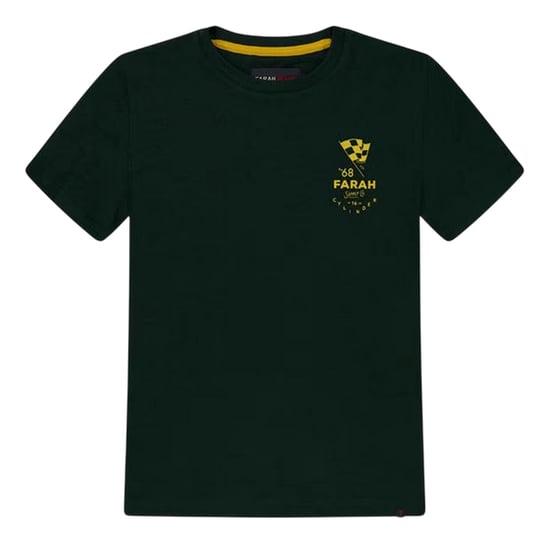 Farah - T-Shirt für Kinder, Logo (Grün) - Image 1