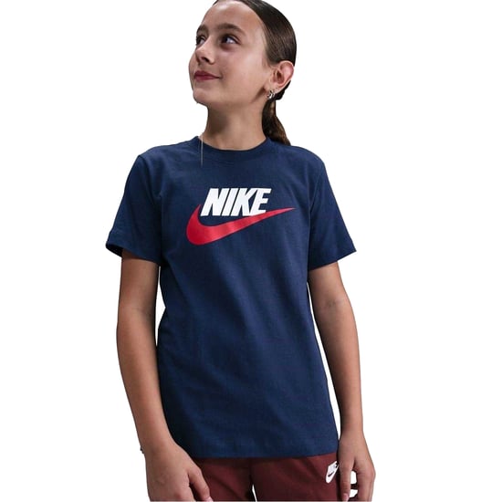 Nike - "Sportswear" T-Shirt für Kinder, Baumwolle (Mitternachtsblau) - Image 2