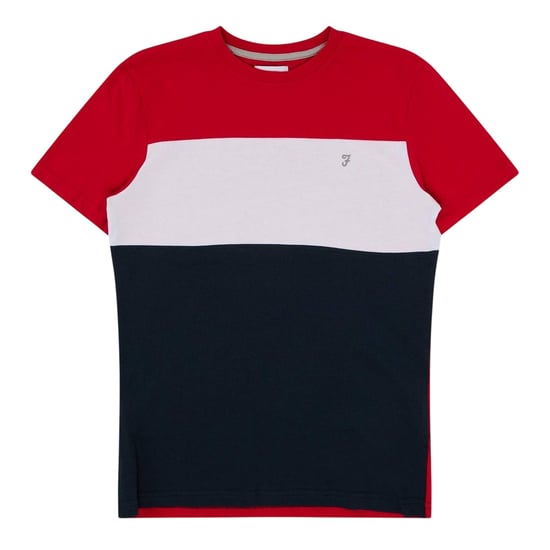 Farah - T-Shirt für Kinder, Rundhalsausschnitt (Rot) - Image 1