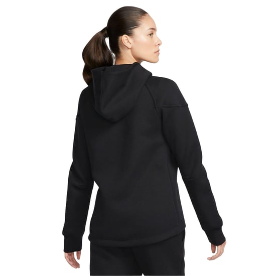 Nike - "Windrunner" Hoodie mit durchgehendem Reißverschluss für Damen, Fleece (Schwarz) - Image 2