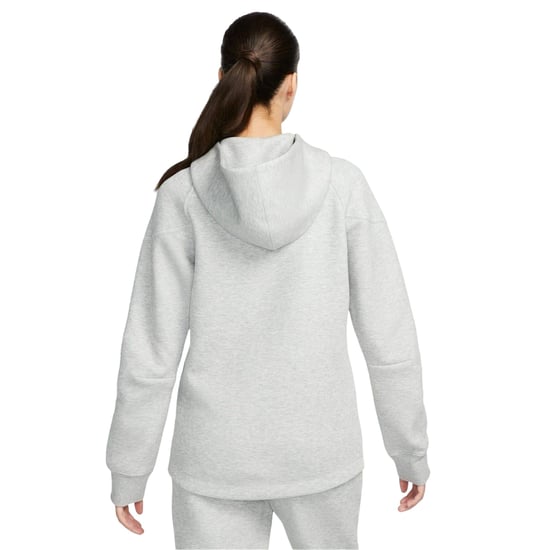 Nike - "Windrunner" Hoodie mit durchgehendem Reißverschluss für Damen, Fleece (Grau) - Image 2