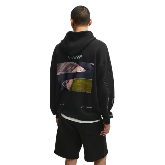 Hugo - "Doad" Kapuzenpullover für Herren, Übergroß (Schwarz) - Image 3