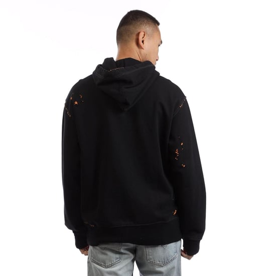 Diesel - "S-Macs" Kapuzenpullover für Herren, mit Kapuze, Baumwolle, leger (Schwarz) - Image 2