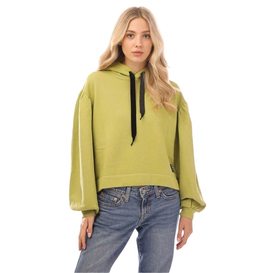 Levis - Kapuzenpullover für Damen, leger, Ballonärmel (Moosgrün) - Image 2