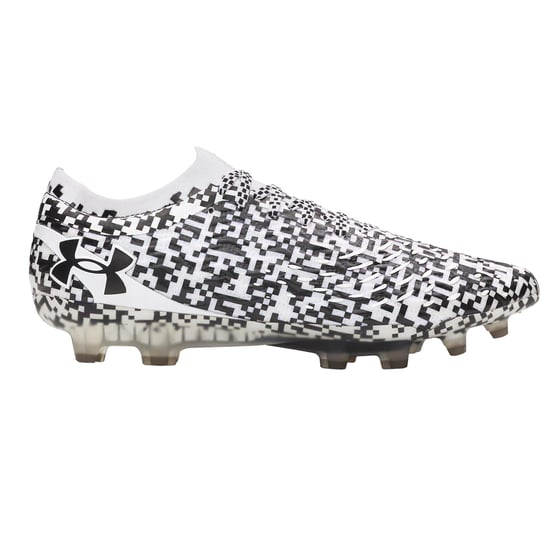 Under Armour - "Elite" Pixelig Fußballschuhe mit festem Boden für Herren/Damen Unisex (Schwarz/Weiß) - Image 1