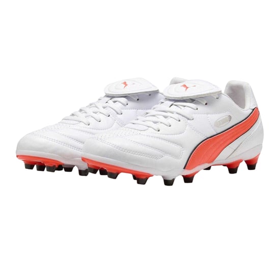 Puma - "Liga" Kingsize Fußballschuhe mit festem Boden für Herren (Puma Weiß) - Image 4