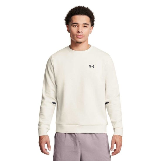 Under Armour - "Unstoppable" Sweatshirt für Herren (Weiß/Schwarz) - Image 1