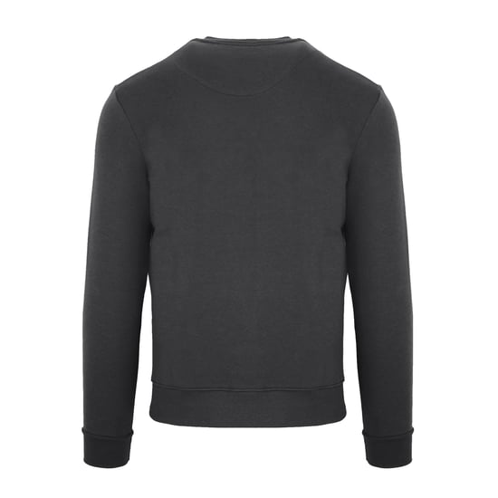 Aquascutum - Sweatshirt für Herren, Rundhalsausschnitt, Langärmlig (Schwarzgrau) - Image 2