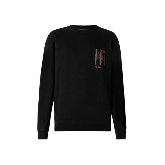 Hugo - Sweatshirt für Herren, Überschnittene Schulter, Regulär (Schwarz) - Image 2