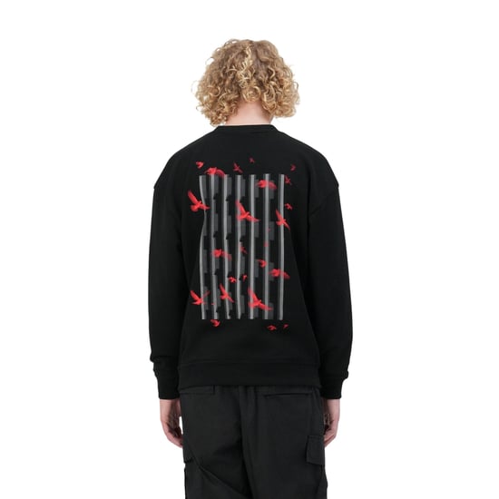 Hugo - Sweatshirt für Herren, Überschnittene Schulter, Regulär (Schwarz) - Image 3