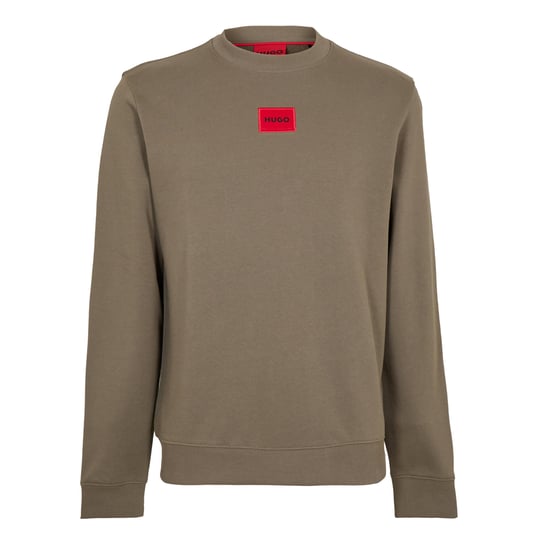 Hugo - "Diragol" Sweatshirt für Herren, Rundhalsausschnitt (Mittelgrau) - Image 1