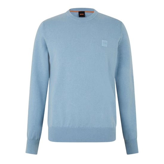 Boss - "Kanovano" Pullover für Herren, Rundhalsausschnitt (Pastellblau) - Image 1