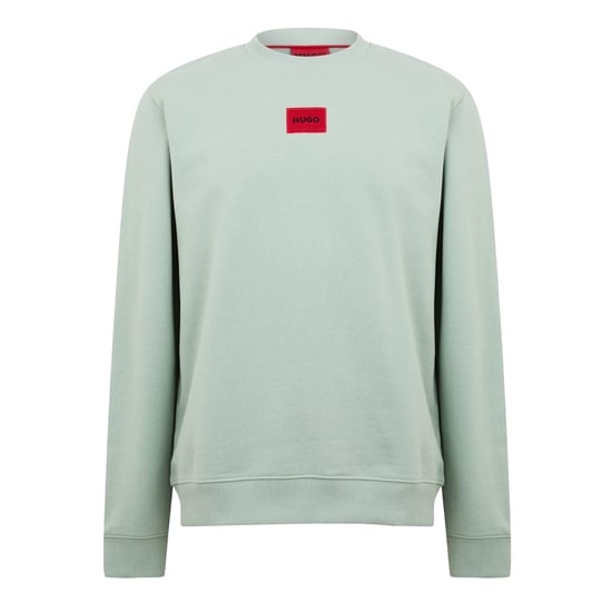 Hugo - "Diragol" Sweatshirt für Herren, Rundhalsausschnitt (Pastellgrün) - Image 1