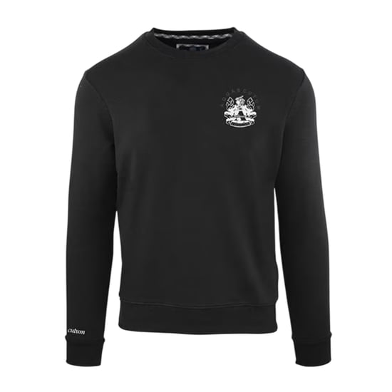 Aquascutum - Sweatshirt für Herren, Rundhalsausschnitt (Schwarz) - Image 1