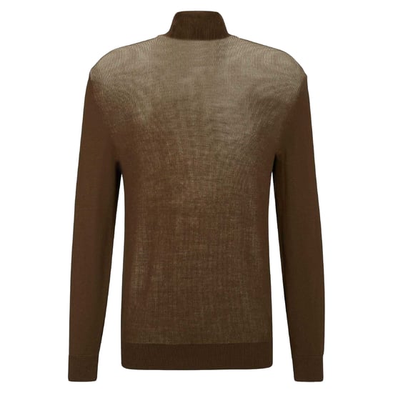 Boss - Pullover Top für Herren, Weiter Stehkragen, Regulär (Grün) - Image 2