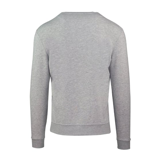 Aquascutum - Sweatshirt für Herren, Rundhalsausschnitt, Langärmlig (Grau) - Image 2