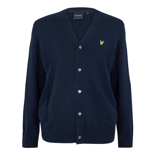 Lyle & Scott - Strickjacke für Herren, V-Ausschnitt (Dunkel-Marineblau) - Image 1