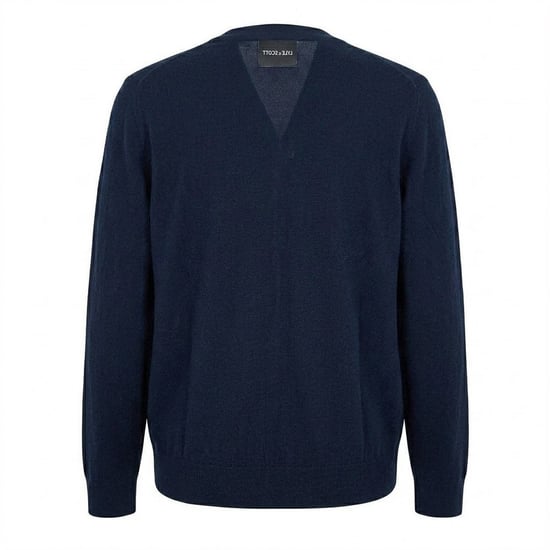 Lyle & Scott - Strickjacke für Herren, V-Ausschnitt (Dunkel-Marineblau) - Image 2