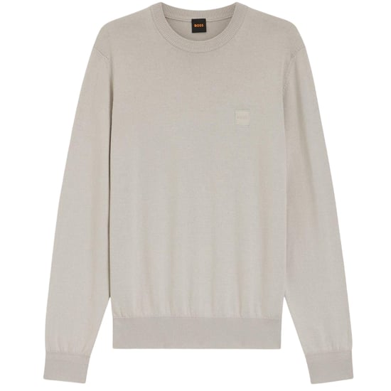 Boss - "Kanovano" Pullover für Herren, Rundhalsausschnitt (Grau) - Image 1