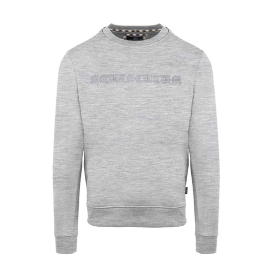 Aquascutum - Sweatshirt für Herren, Gerippter Kragen (Grau) - Image 1