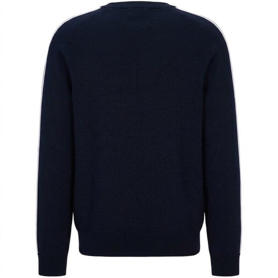 Boss - Pullover für Herren, Rundhalsausschnitt, Regulär, Langärmlig (Dunkelblau) - Image 2