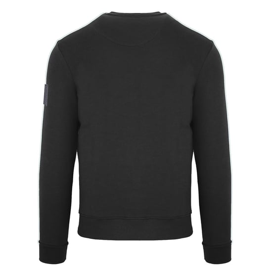 Aquascutum - Sweatshirt für Herren/Damen Unisex, gerippt, Regulär, Langärmlig (Schwarz) - Image 2