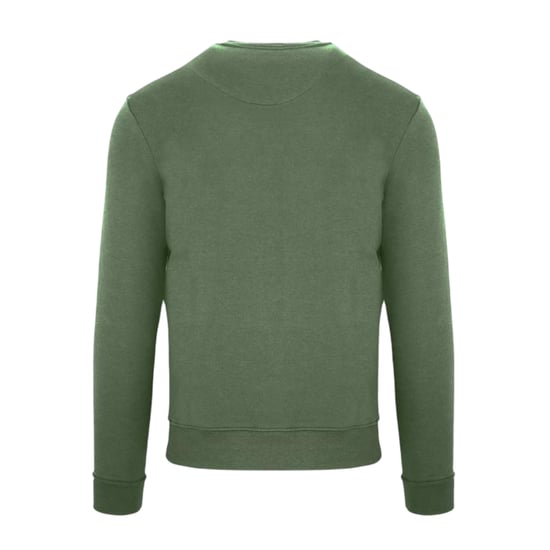Aquascutum - Sweatshirt für Herren, Gerippter Kragen, Baumwollmischung, Regulär (Militärgrün) - Image 2