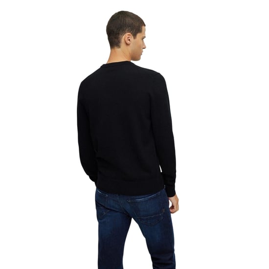Boss - "Kanovano" Pullover für Herren, Rundhalsausschnitt (Schwarz) - Image 3