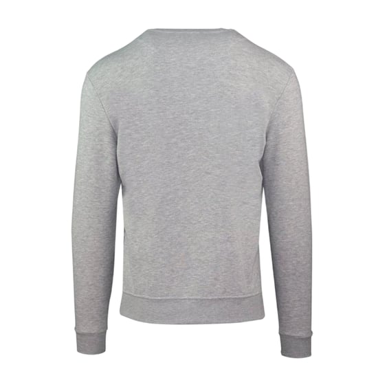 Aquascutum - Sweatshirt für Herren, Rundhalsausschnitt, Langärmlig (Grau) - Image 2