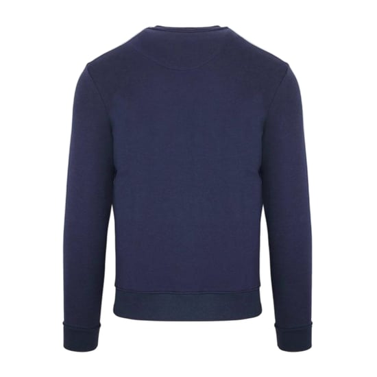 Aquascutum - Sweatshirt für Herren, Gerippter Kragen, Baumwollmischung, Regulär (Marine) - Image 2
