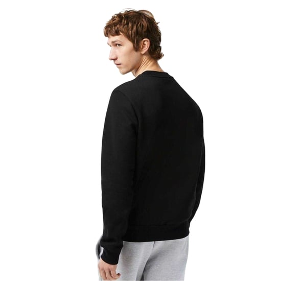 Lacoste - Sweatshirt für Herren, Rundhalsausschnitt, Fleece (Schwarz) - Image 3