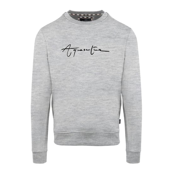 Aquascutum - Sweatshirt für Herren, Rundhalsausschnitt, Regulär (Grau) - Image 1