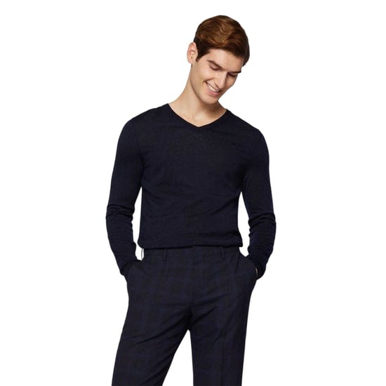 Boss - Pullover für Herren, Jerseyware, Formell, Regulär (Dunkelblau) - Image 1