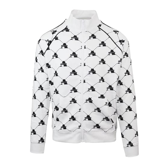 Aquascutum - Trainingsjacke für Herren, Weiter Stehkragen, Raglanärmel (Weiß) - Image 1