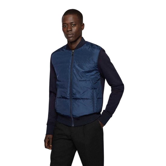 Boss - "Skiles" Hybridjacke für Herren, Wattiert (Marine) - Image 3