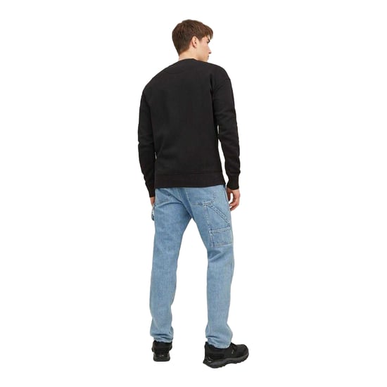 Jack And Jones - Sweatshirt für Herren, Rundhalsausschnitt, leger (Schwarz) - Image 2