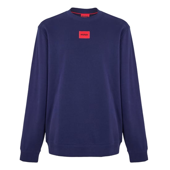 Hugo - "Diragol" Sweatshirt für Herren, Rundhalsausschnitt (Marine) - Image 1