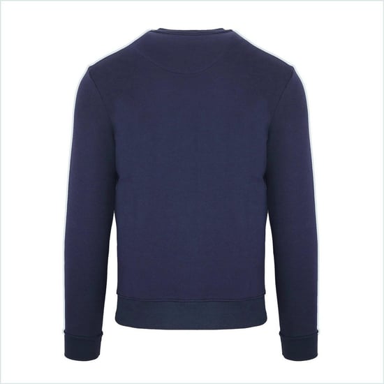 Aquascutum - Sweatshirt für Herren, Logo, gerippt (Marine) - Image 2