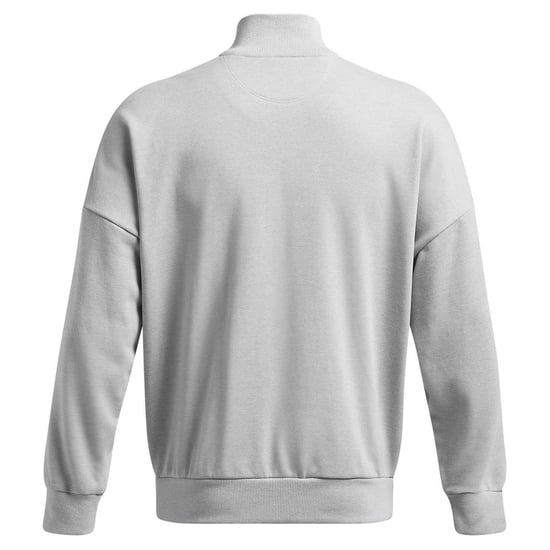Under Armour - "Icon" Sweatshirt für Herren, mit kurzem Reißverschluss, leger (Grau) - Image 3