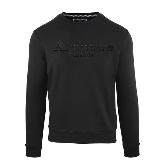 Aquascutum - Sweatshirt für Herren, Baumwolle (Schwarz) - Image 1