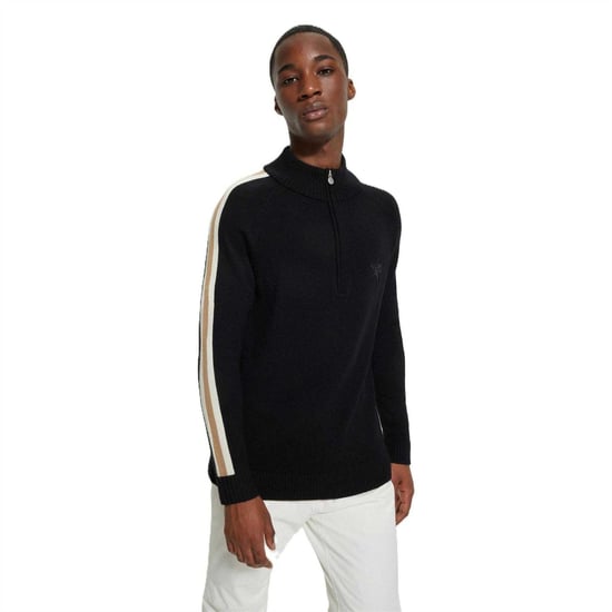 Boss - Pullover für Herren, Regulär, Raglanärmel (Schwarz) - Image 1