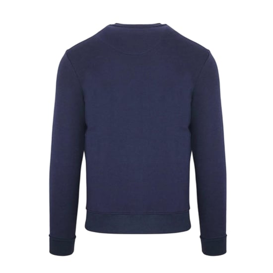 Aquascutum - Sweatshirt für Herren, Rundhalsausschnitt, Langärmlig (Marine) - Image 2