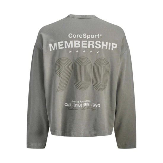 Jack And Jones - "Athletic Club" Sweatshirt für Herren, Rückseitiger Aufdruck, gerippt (Shadow) - Image 2