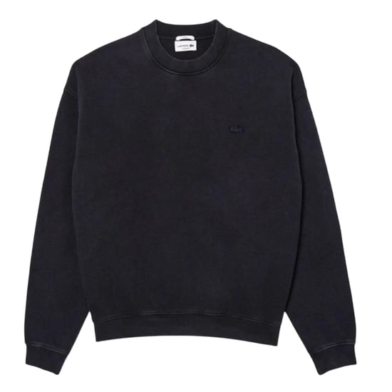 Lacoste - Sweatshirt für Herren/Damen Unisex, Fleece, lose Passform (Schwarz) - Image 2