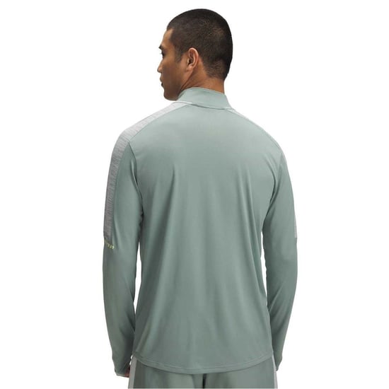 Under Armour - Sweatshirt für Herren, Technisch, Laufen, Langärmlig (Grün) - Image 2