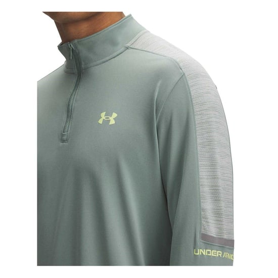 Under Armour - Sweatshirt für Herren, Technisch, Laufen, Langärmlig (Grün) - Image 3