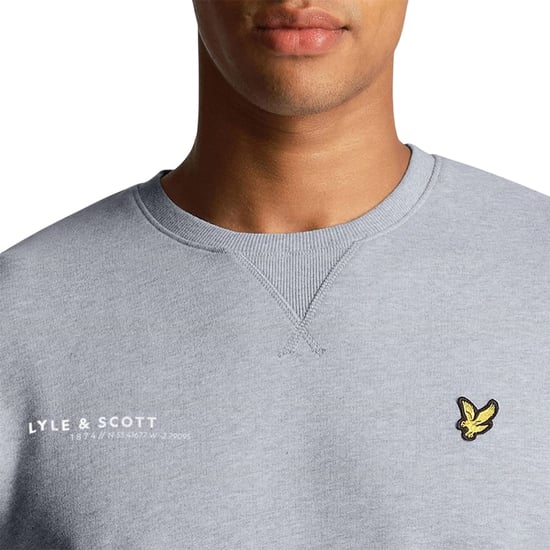 Lyle & Scott - "Ordinate" Sweatshirt für Herren, Baumwolle (Grau) - Image 4