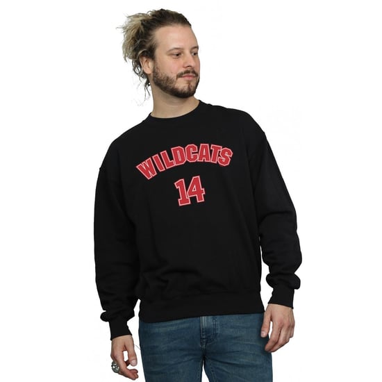 Disney - "High School Musical The Musical Wildcats 14" Sweatshirt für Herren (Schwarz) - Image 1